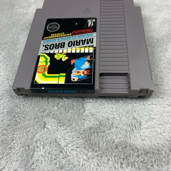 Mario Bros Nintendo NES Authentic Original Tested Vintage Retro Video Game CIB - Picture 7 of 12
